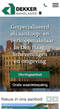 Mobile Screenshot of dekkermakelaars.nl